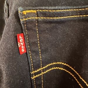 Dark wash Flare Levi Jeans